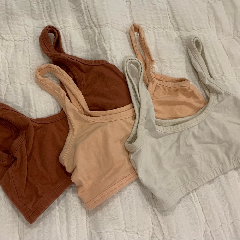 Three ARQ bras - size medium